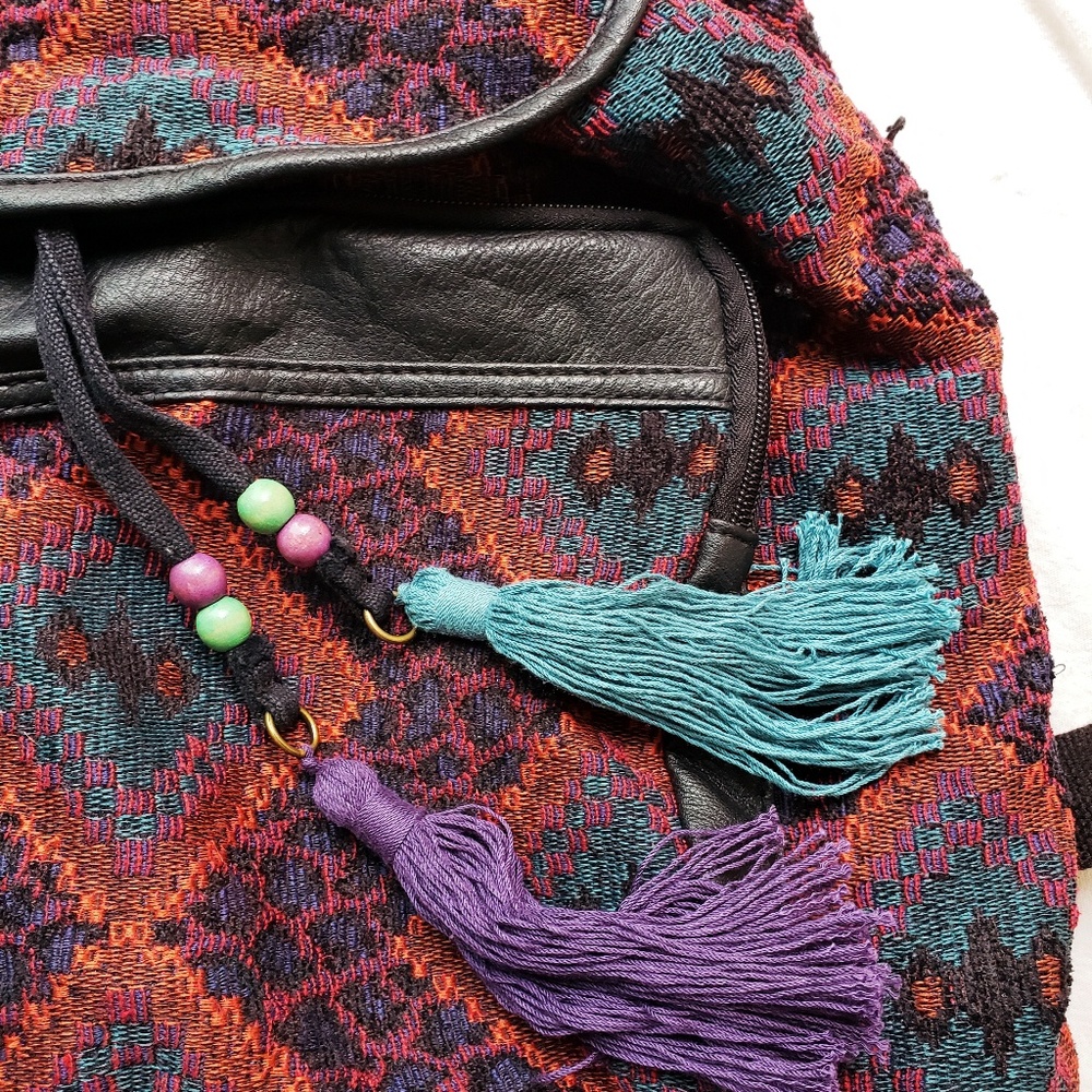 Mossimo | Tassle Backpack - Picture 2 of 3